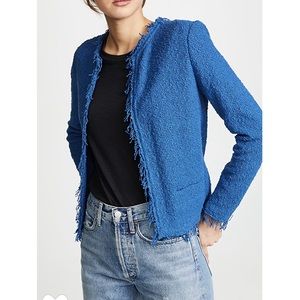 IRO Shavani jacket sailor blue size 38